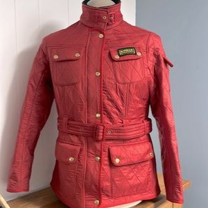 Barbour international quilted ladies jacket